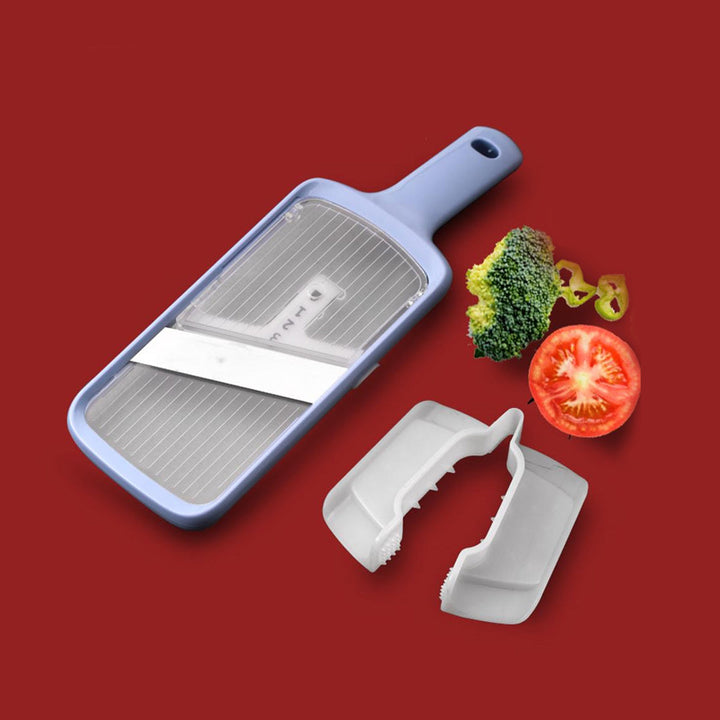 Stainless Steel Fruit Vegetable Chopper Slicer Adjustable Thickness Cutter