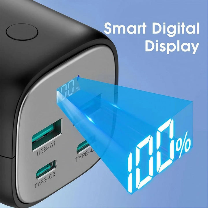 Ravpower RP-PB208 Multi-Port Power Bank with Digital Display, 50W 20000mAh