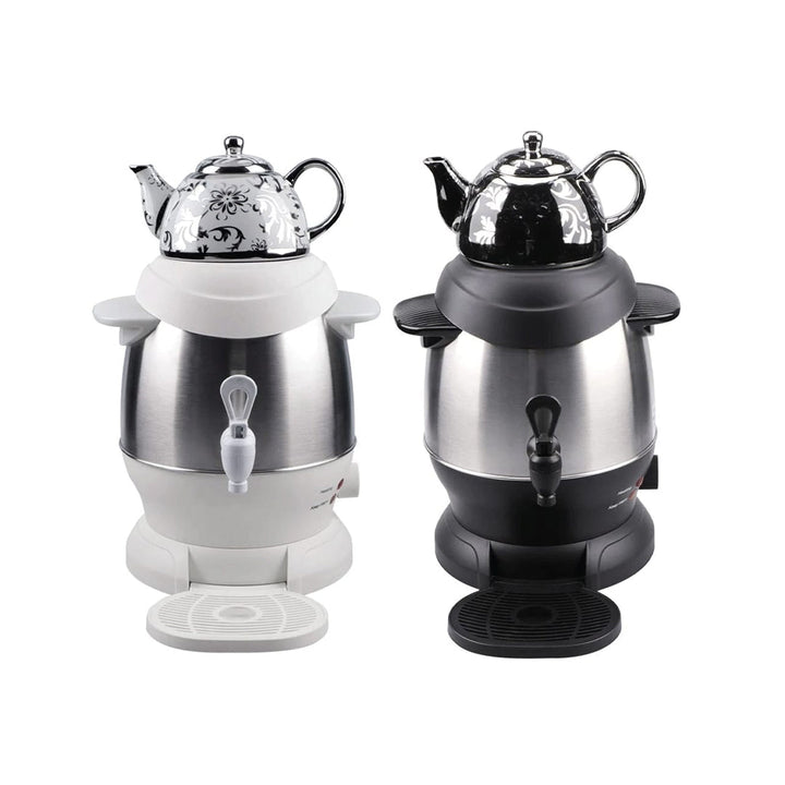 RAF Stainless Steel Double Layer Large Capacity Samovar Tea Maker 6 Liter