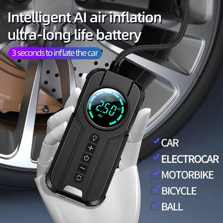 Fast Filling Mini Portable Tire Inflator Portable mini Air Pump