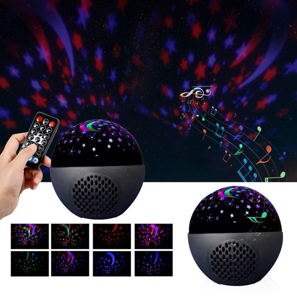 Star Light RGB Colorful Light with Bluetooth Speaker