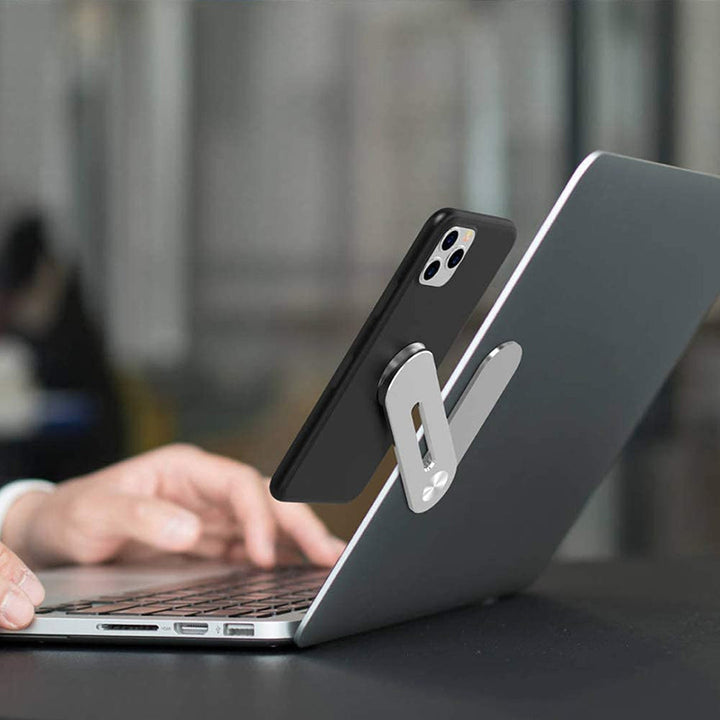 Expandable and Foldable Aluminum Alloy Flexible Magnetic Laptop Stand