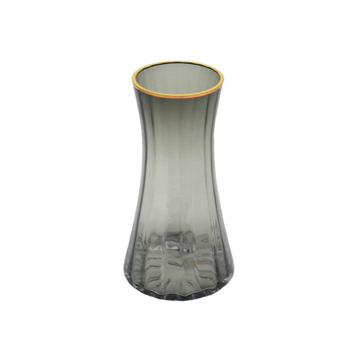 Elio Glass Decorative Vase Lustrous, Beautiful, and Durable