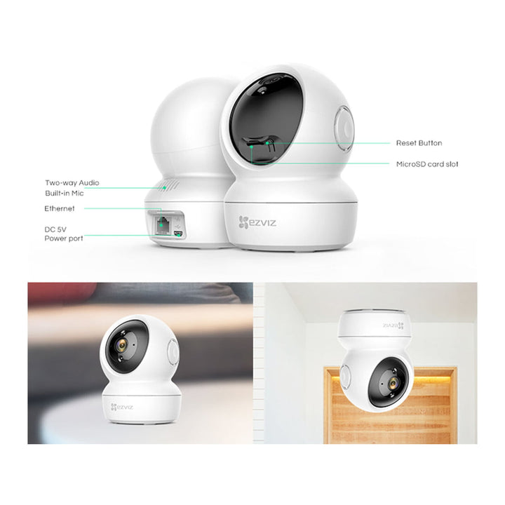 Ezviz C6N Smart Wi-Fi Pan & Tilt Smart Home Security Camera