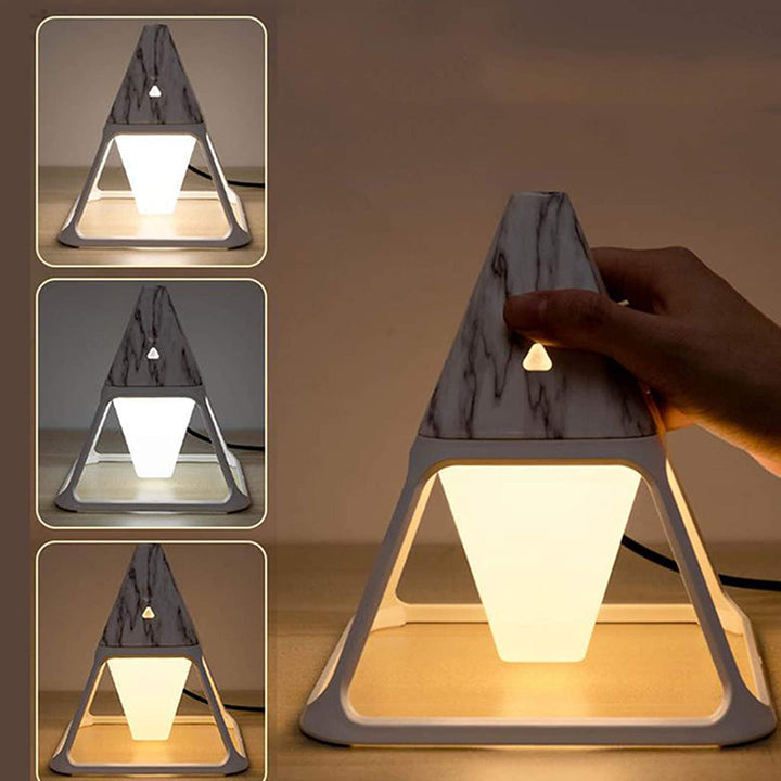 USB Humidifier Led Night Light The Adjustment Color Luminous Pyramid Smart Moisture