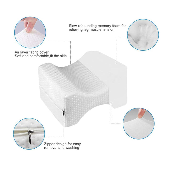 Multi-Use Leg Pillow that is Comfortable for the Neck, Legs, and Knees