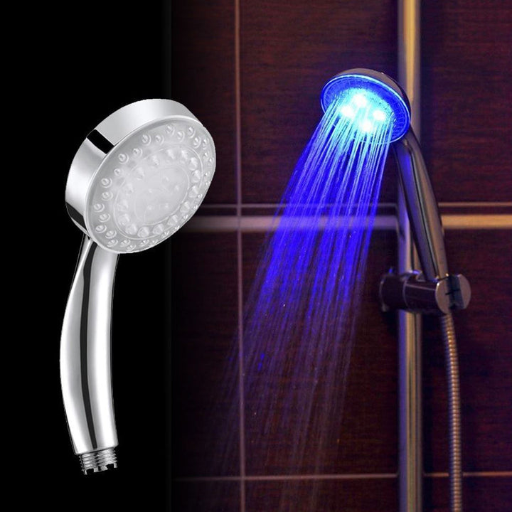 Colorful illuminated LED shower