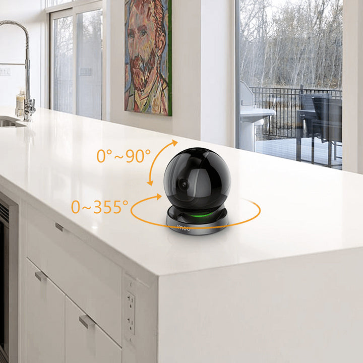 Imou Camera Rex 2MP Wi-Fi Pan & Tilt for 360° Coverage Night Vision With Smart Tracking