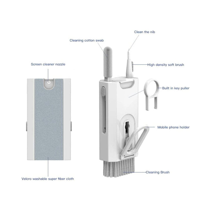 8-in-1 MultiFunctional Electronics Cleaning Kit with High-Efficiency Hardware Design