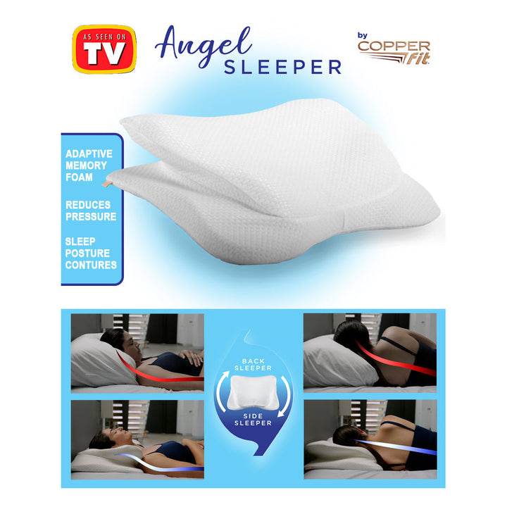 Angel Sleeper Pillow for a better night’s sleep and wake up re-energized