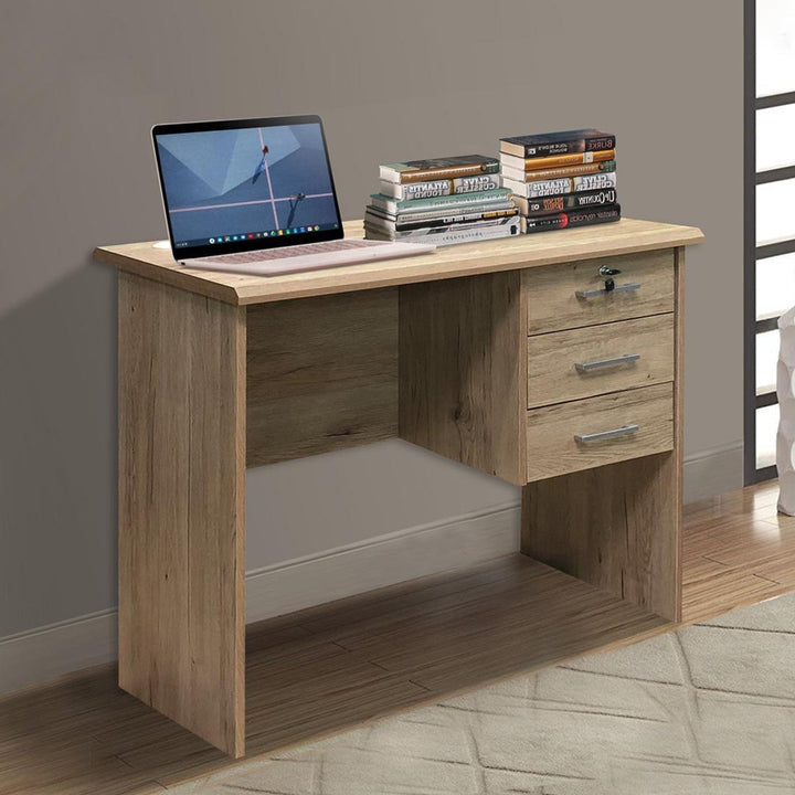 Malaysian Stylish Wooden Desk with 3 Drawers (Delivery and Installation included) 