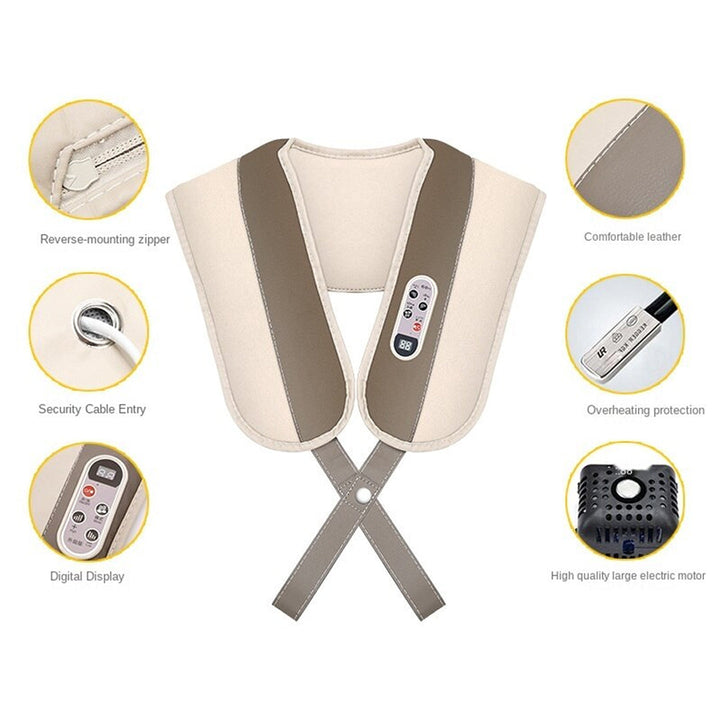 Massage Shawl Multifunctional Cervical Vertebra Neck and Shoulder Massage Device