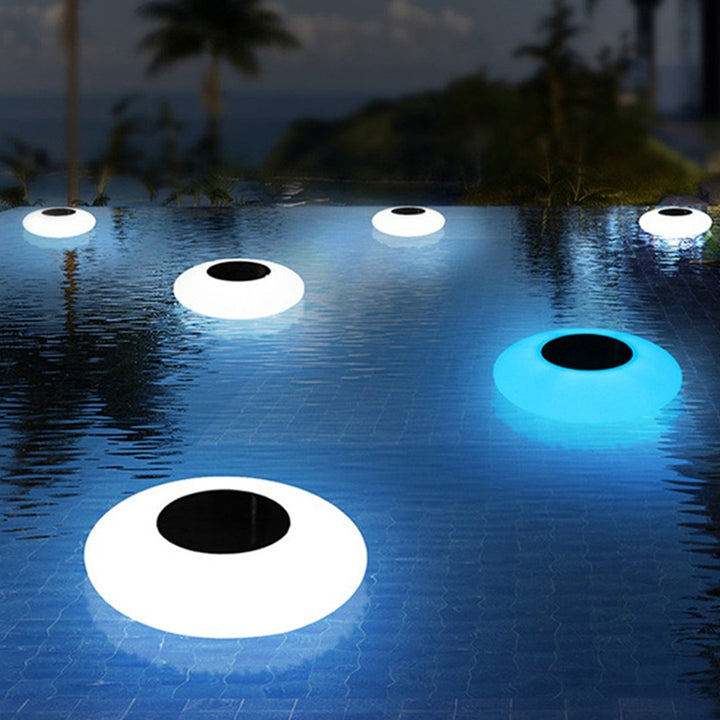 Multi-Color Inflatable Floating Outdoor RGB LED Solar Lamp Waterproof