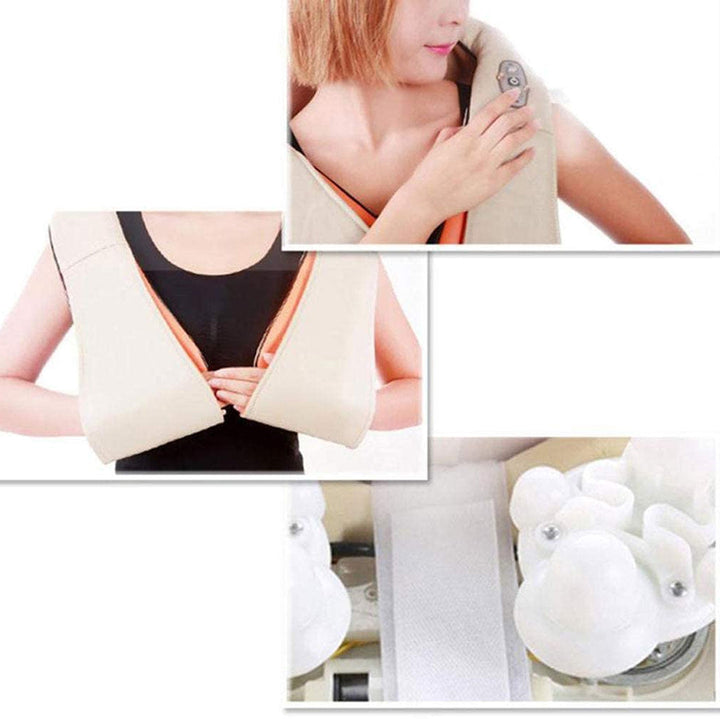 U Shape Electrical Shiatsu Back Shoulder Body Neck Massager