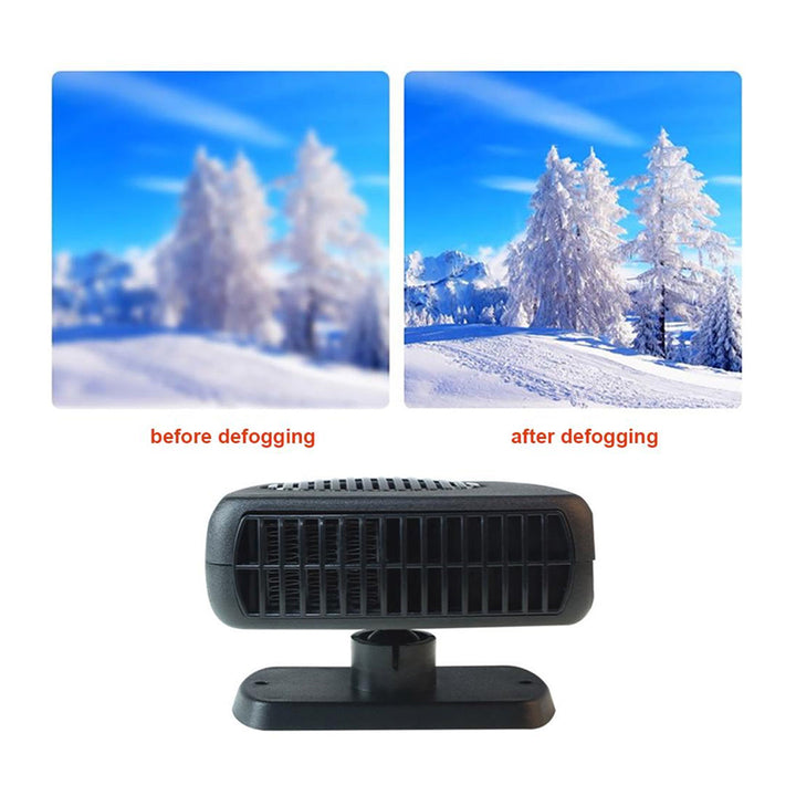 12V Car Heater Defogging and Defrosting Noiseless Electric Heater