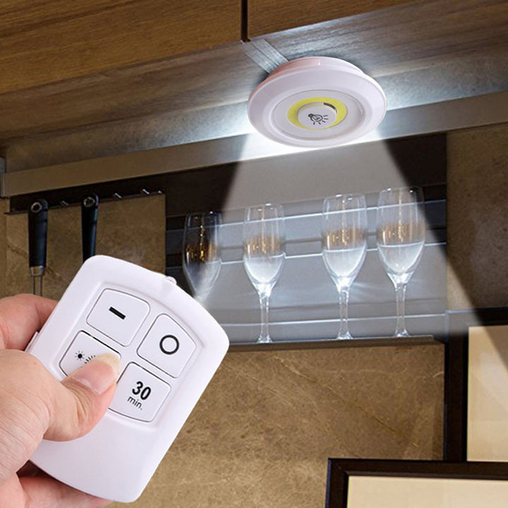 3 Led Light Set With Wireless Remote Control