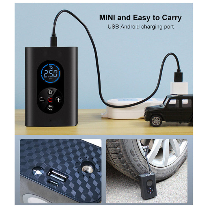 Car Inflator Wireless Air Pump Inflatable Electric Pump Smart Wireless Air Pump