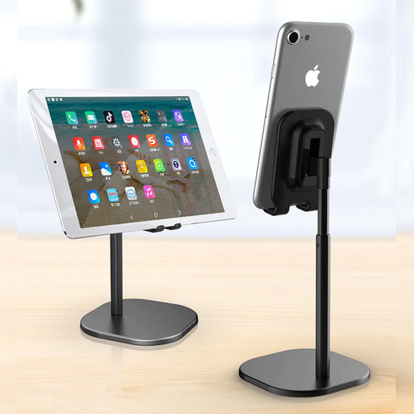 Mobile phone stents standard version Universal Desk Mobile Phone/Tablet Desktop Holder Stand (White)