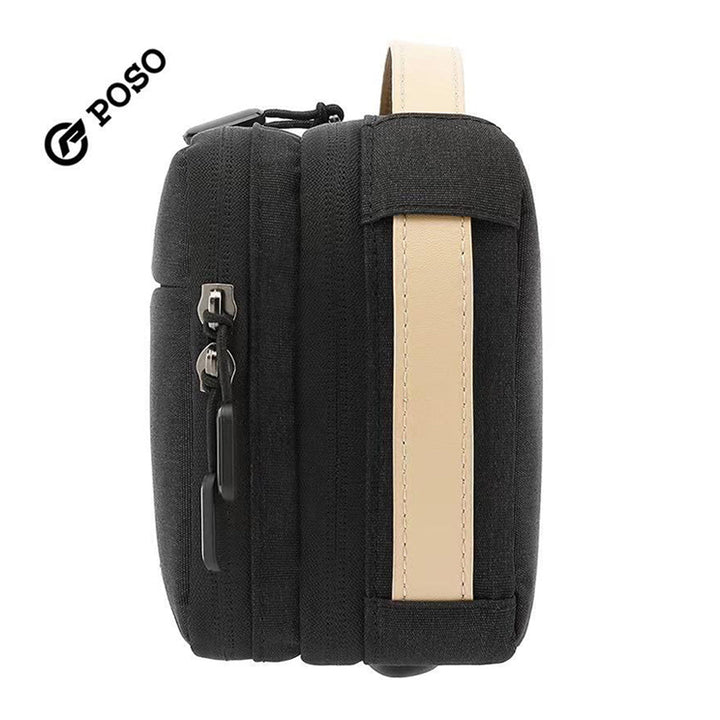 Poso Bag Large and spacious with multiple pockets with USB port for charging the phone