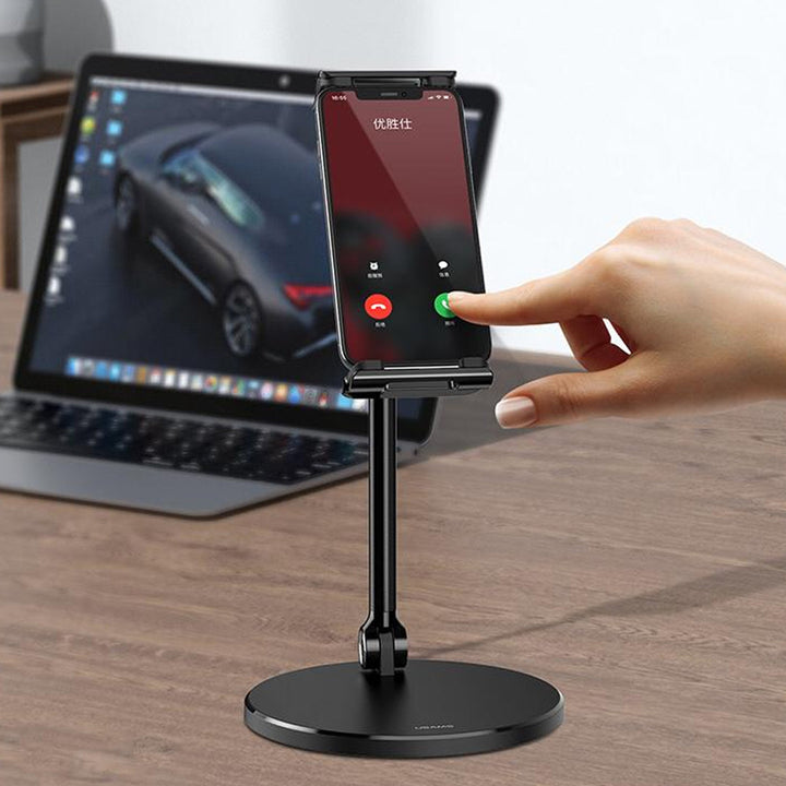 USAMS US-ZJ057 MOBILE PHONE TABLET DESKTOP STAND (for mobiles and tablets up to 11 inches)