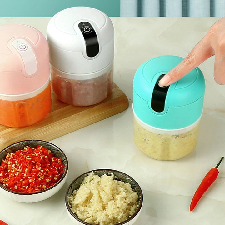 USB Charger Mini Vegetable and Meat Multi Function Food Chopper