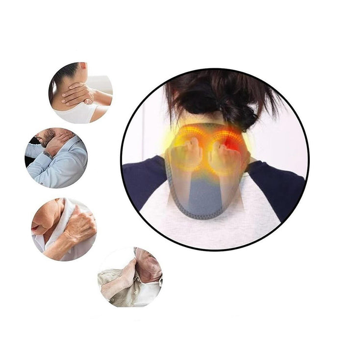 Multifunctional Neck Thermal Massager Wrap with 3 Heat Settings