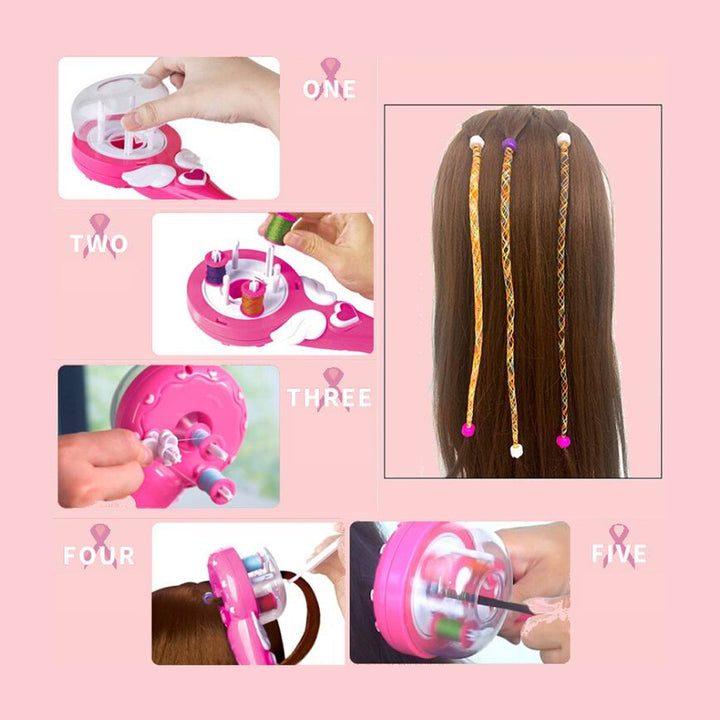 Portable Magic Hair Braiding Machine That Twists Strands in a Fast and Unique Way