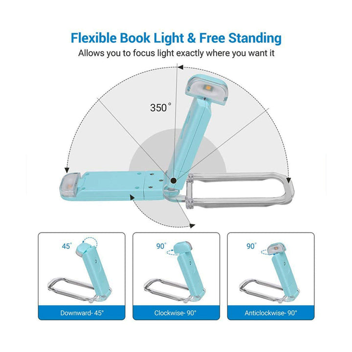 LED Light Bulb Lightweight USB Rechargeable Flexible Clip Mount Multipurpose Lightweight