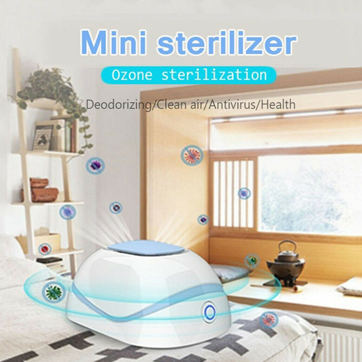 Portable Home Air Cleaner Purifier O3 Oxygen Ozone Ionizer Odor Remover Fast