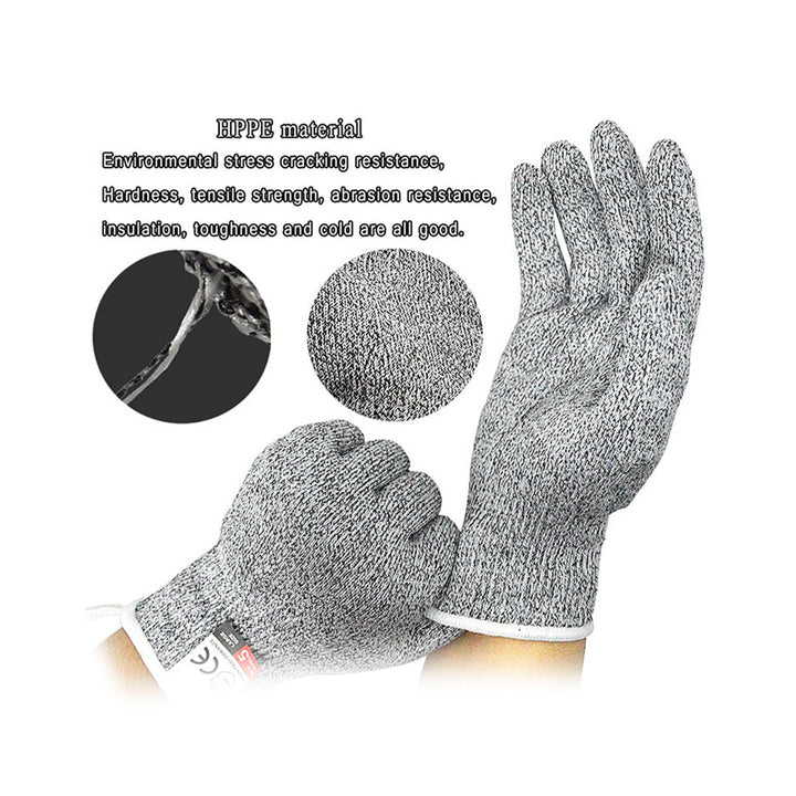 Cut Resistant Gloves Level 5 for Multi-Purpose Hand Protection