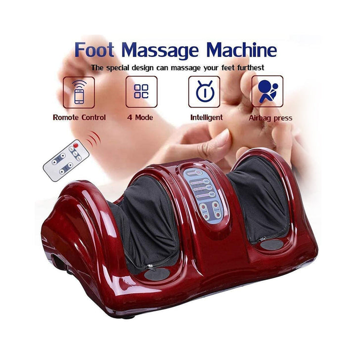 Foot Massager Machine Deep Kneading Massager Electric Kneading Roller Vibrator