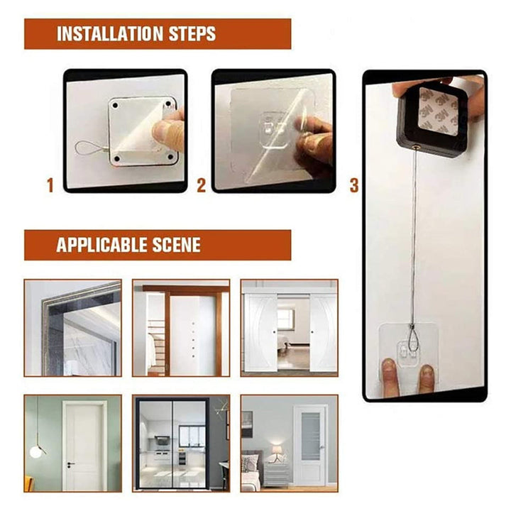 Automatic Sensor Door Closer, Multifunctional Automatic Door Closer