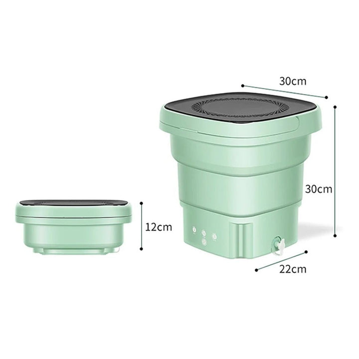 Mini and Portable Folding Washing machine with 3 Adjustable Modes