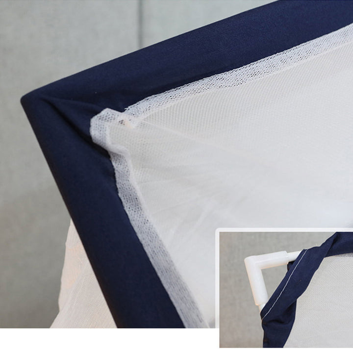 Folding mosquito net that repels the smallest insects, size 125 cm x 63 cm x 55 cm 