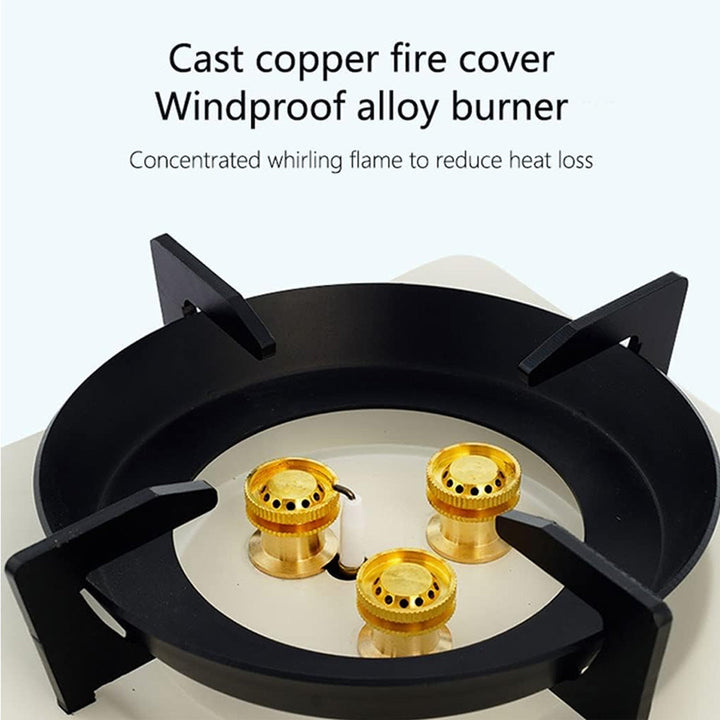 Portable Gas Stove Strong and Windproof Flame