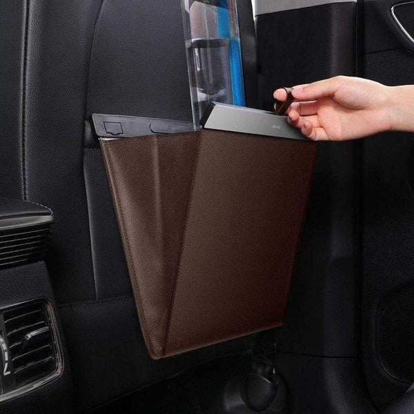 Baseus Large Backseat Car Trash Bag Opens and Closes Magnetically