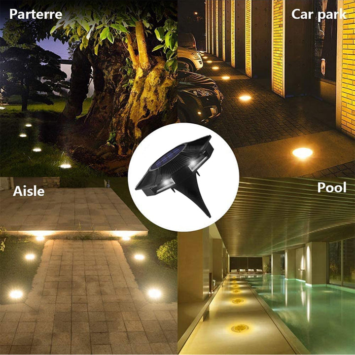 High-Quality LED Solar-Powered Sensor Rechargeable Light  Waterproof  