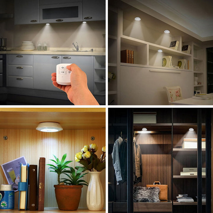 3 Led Light Set With Wireless Remote Control