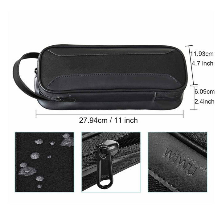 WIWU Pouch X Multiple Compartments Waterproof Digital Items Storage Bag Zipper Organizer