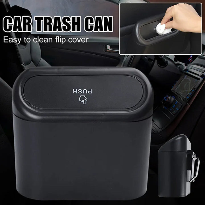 High quality Plastic Portable Car Trash Can is Multi-Use, Leak-Proof, and Space-Saving