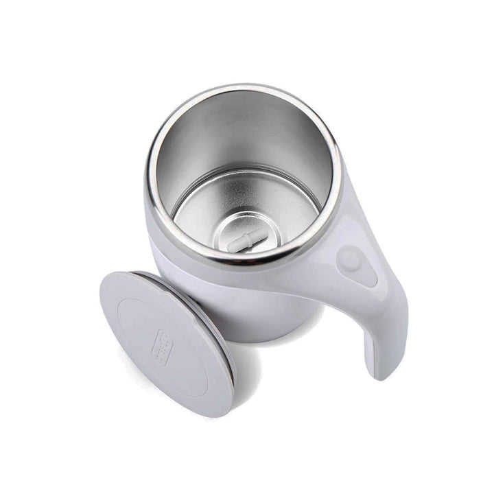 Automatic Magnetic Self Stirring Stainless Steel Coffee Mug