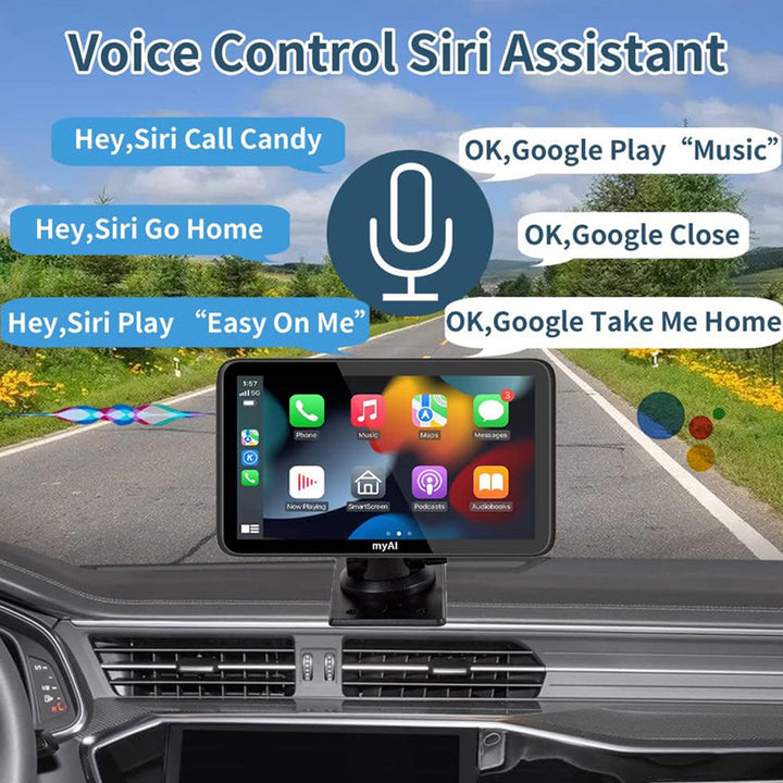 Apple Carplay and Android Auto Car Stereo