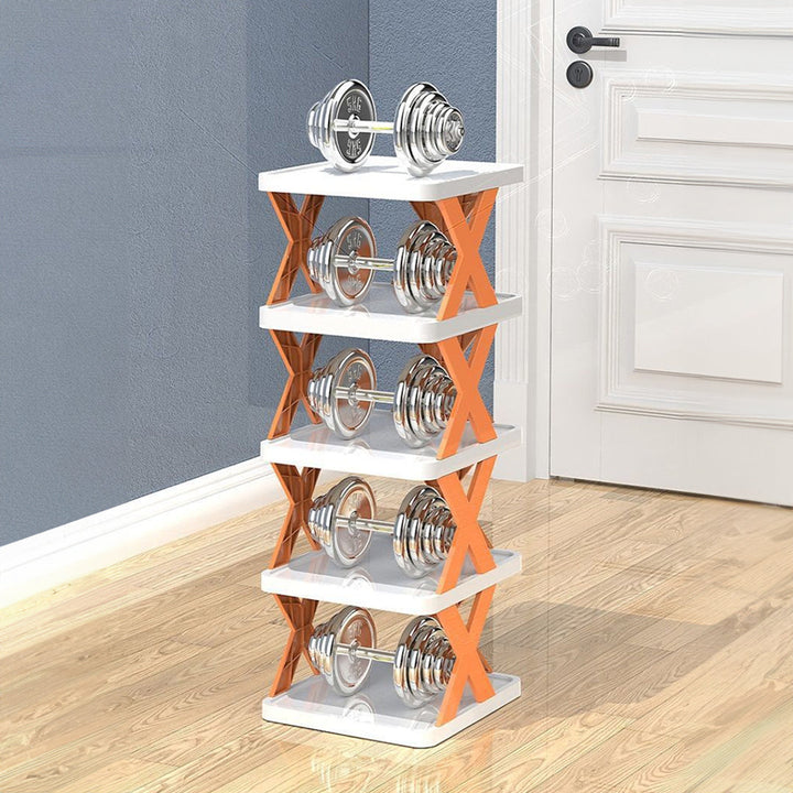 Space-Saving Multi-layer Shoe Rack with Large Storage Capacity