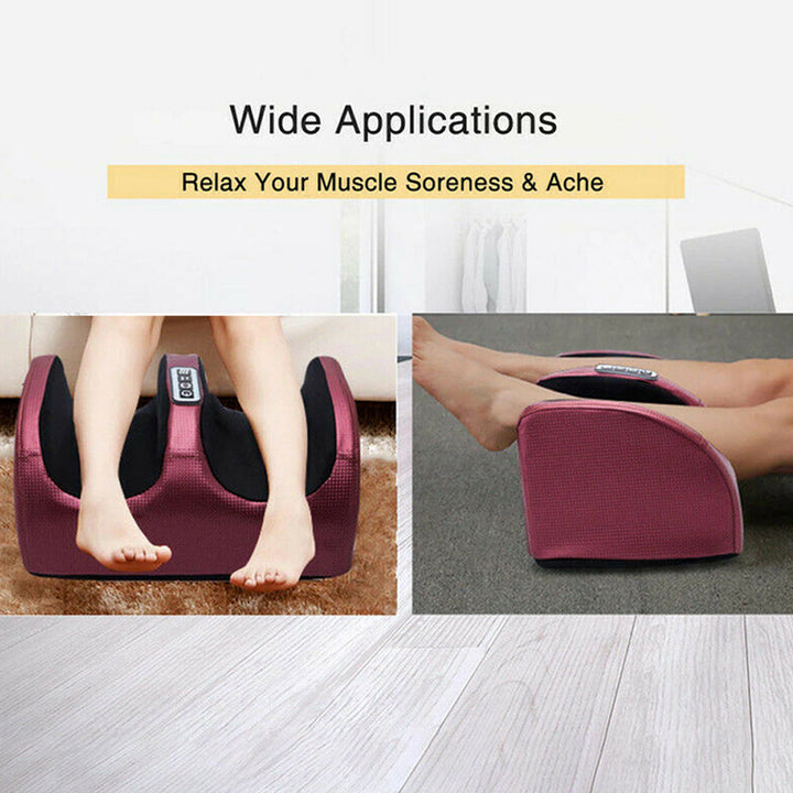 Electric Foot Massager 3 Massage Levels to Relieve Leg Pain and Promote Blood Circulation