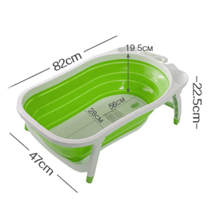 Praxon Baby Bath Tub Folding Garden Water Pool Collapsible Dog Pet Shower Tub