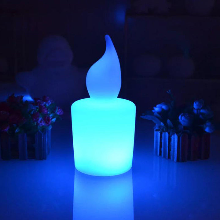 LED Candle Light with remote control multi color 16 colors RGB waterproof