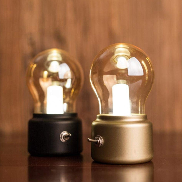 USB Charging Energy Saving Bulb Light Lamp Warm Light