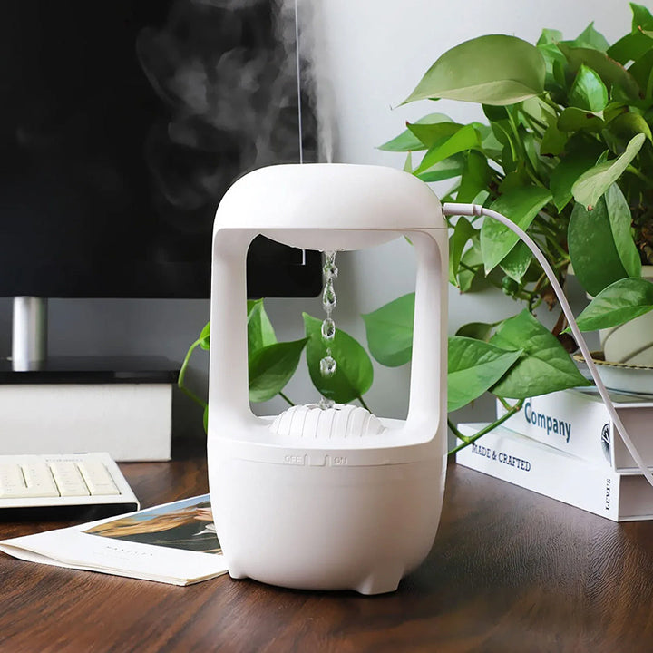 Smart Ultrasonic Air Anti-Gravity Humidifier LED Light Mist Mist with 2 Light Modes