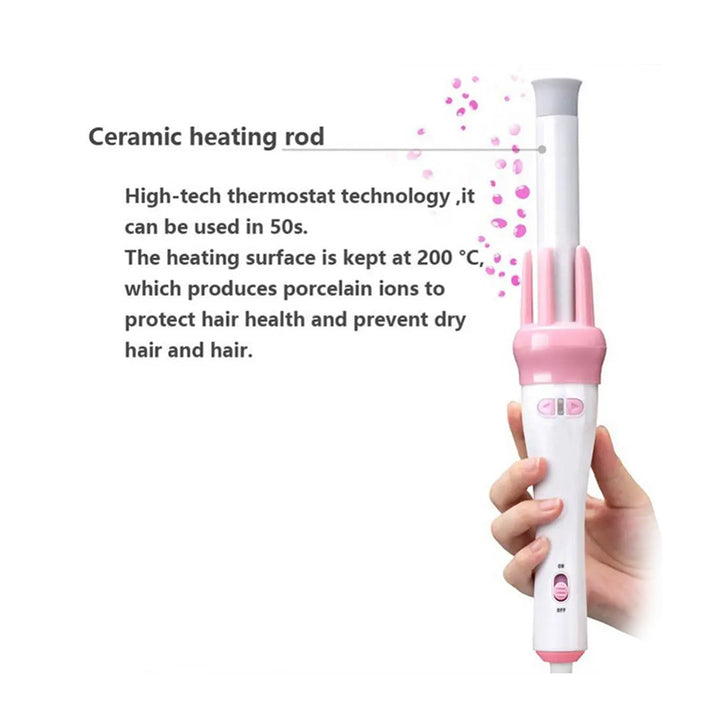 Ceramic Hair Straightener for Straightening and Curly Hair at 200 Degrees Celsius