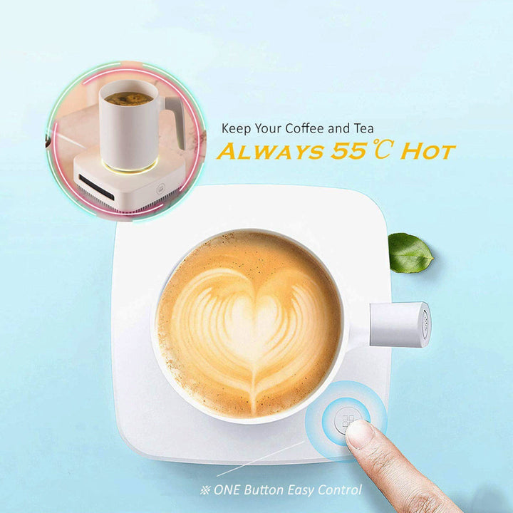 Coffee Warmer Cup Cooler Desktop 2in1 (8℃ & 18℃ Cooling - 55℃ Heating)